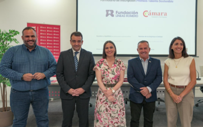 Fundación Líneas Romero y la Cámara de Comercio lanzan los Premios Talento Sostenible